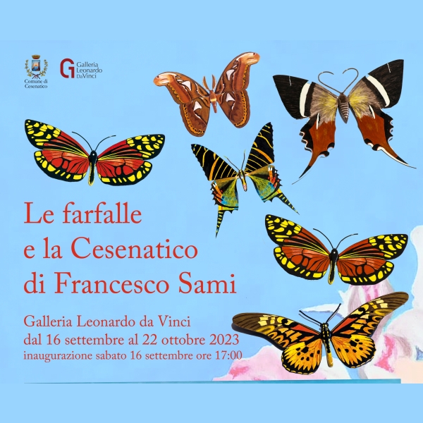Le farfalle e la Cesenatico di Francesco Sami